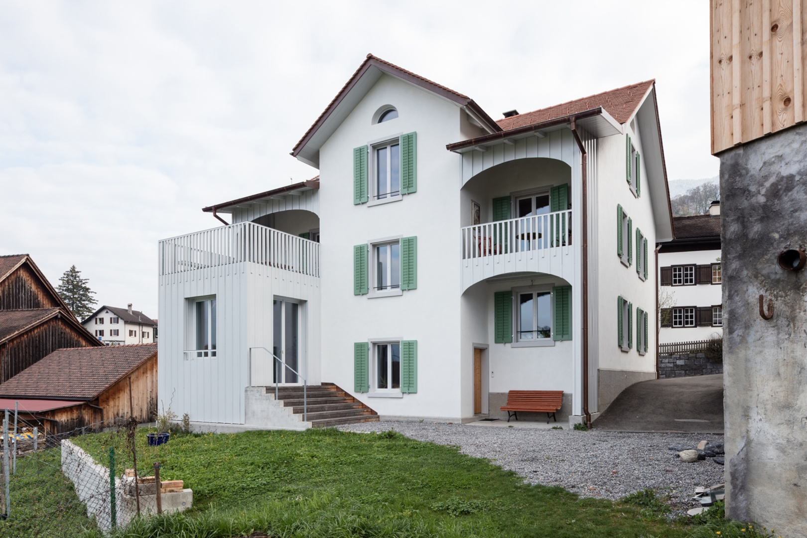 Umbau und Erweiterung Haus Batliner Schweizer Baudokumentation